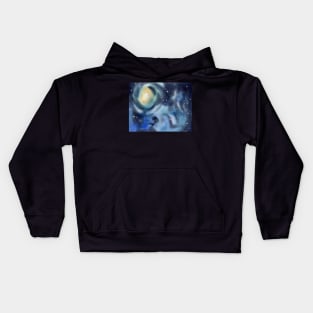 Space Painting Kids Hoodie